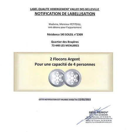 Ski Soleil Les Menuires